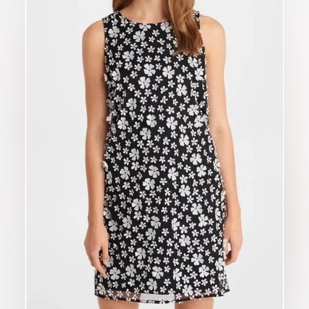 Karl Lagerfeld 3D Daisy Shift Dress